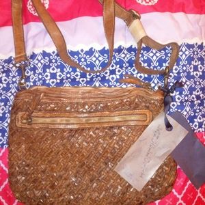 LANGELLOTTI TOTE SHOULDER HANDBAG